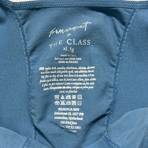 FP Movement Free People Good Karma Flare Onesie Blue XL - Picture 2 of 8